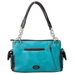 Western Colorful Owl Purse Art Hearts Concealed Carry Shoulder Handbag