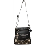Western Purse Cross Bible Verse Conceal Carry Crossbody Bag