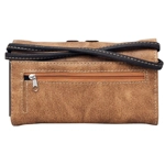 Dog Paw Print Wallet Embroidery Crossbody Women Wristlet Clutch