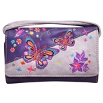 Butterfly Purse Western Embroidered Concealed Carry Handbag Wallet Set
