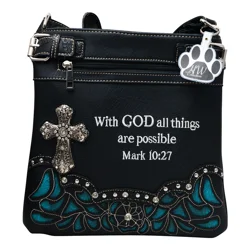 Western Purse Cross Bible Ve..