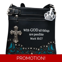 Western Purse Cross Bible Ve..