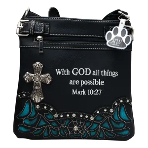 Western Purse Cross Bible Ve..