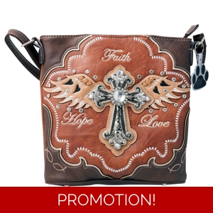 Faith Hope Love Cross Purse ..