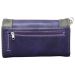 Western Horse Feather Tassel Crossbody Women Wristlet Clutch Wallet