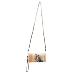 Western Horse Feather Tassel Crossbody Women Wristlet Clutch Wallet
