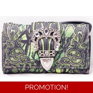 Camo Camouflage Crossbody Wr..