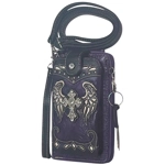 Cross Small Cell Phone Purse Wallet Crossbody Bag For Women Cellphone Key Holder