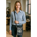 Cross Small Cell Phone Purse Wallet Crossbody Bag For Women Cellphone Key Holder