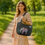 Elephant Purse and Wallet Set-Boho Vegan Leather Western Handbag Gift