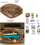 Western Fringe Crossbody Purse-Vegan Leather Boho Bag Cowgirl Shoulder Handbag Embroidered Flower