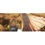 Elephant Purse and Wallet Set for Women-Boho Vegan Leather Western Handbag