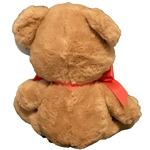 Teddy Bear Stuffed Animal Soft Plush Toy Brown Heart Gift 9"