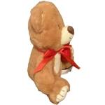 Teddy Bear Stuffed Animal Soft Plush Toy Brown Heart Gift 9"