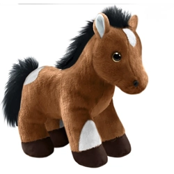 First & Main Horse Plush Pony Stuffed Toy Animal
