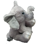 First & Main Floppy Friends Jungle Elephant Plush Stuffed Toy Animal