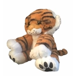 First & Main Floppy Friends Jungle Tiger Plush Stuffed Toy Animal