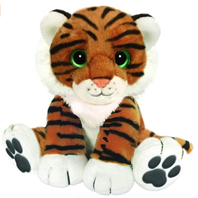 First & Main Floppy Friends Jungle Tiger Plush Stuffed Toy Animal