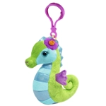 First & Main 3 Plush Toy Sea Backpack Purse Clips Charms 4"