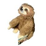 Sloth Stuffed Animal Plush Toy Soft Brown Fur 7" First & Main Three Toed Small