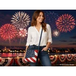 USA American Flag Stars Stripes Conceal Carry Purse Crossbody