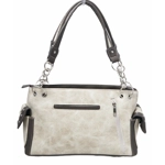 Dog Paw Print Handbag-Western Shoulder Purse for Pet Moms