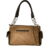 Western Colorful Owl Purse Art Hearts Concealed Carry Shoulder Handbag