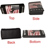 Gifts for Horse Lovers Women American Flag Wallet Western Trifold Cowgirl