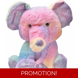 Elephant Stuffed Animal Rain..