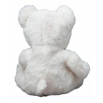 Teddy Bear Stuffed Animal Soft Plush Toy Corduroy Hearts Gift White 11"