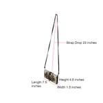 Western Style Wallet Cowgirl Buckle Crossbody Wristlet Clutch Country Trifold Women