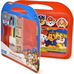 Paw Patrol Stamper Activity Set 7 Stamps Sketchbook 6 Markers Art Supplies