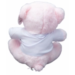 Teddy Bear Stuffed Animal I Love You Mom T-Shirt Plush Toy Pink, 9"
