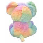 Elephant Stuffed Animal Rainbow Sherbet Plush Toy Fiesta 11"