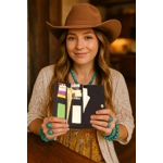 Elephant Purse and Wallet Set-Boho Vegan Leather Western Handbag Gift