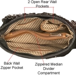 Dog Paw Print Crossbody Purse-Western Shoulder Handbag for Pet Moms