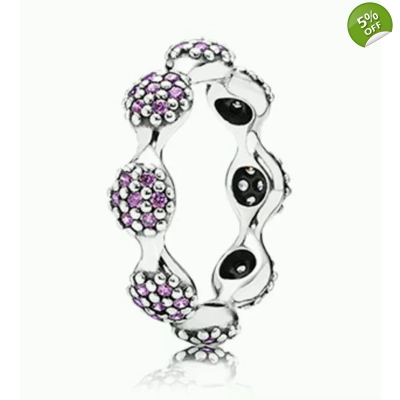Pandora Silver Purple C..