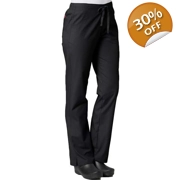 Red Panda Women's Half Drawstring Straight Leg Scrub Pants