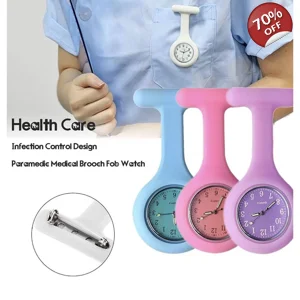 Nursing Watch Brooch for Scrubs