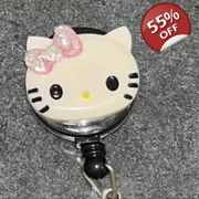 Hello Kitty Kat ID Badge Reel
