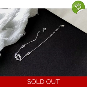 CC Sterling silver bracelet