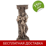 Триединая богиня, покрытие бронза