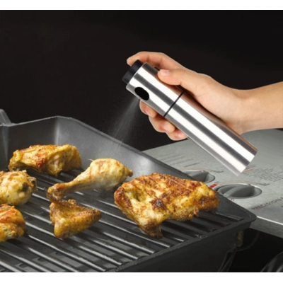 Stainless Steel Fine Mist Recipe Sprayer - Save calories w.. Stainless Steel Fine Mist Recipe Sprayer - Save calories w..