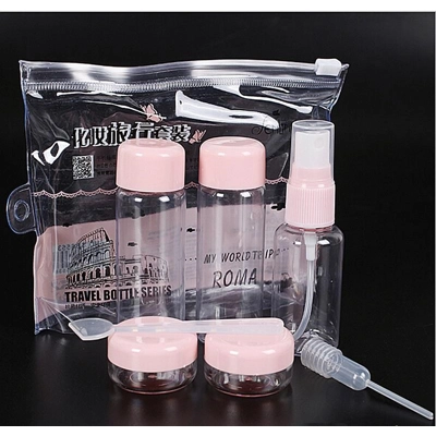 7 Piece Travel Complient Cosmetic Set & Carry Case 7 Piece Travel Complient Cosmetic Set & Carry Case