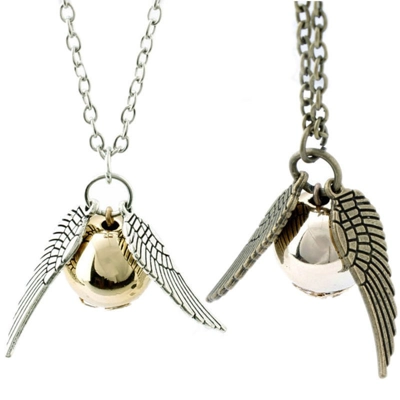 Harry Potter Inspired Snitch Necklace - 2 Options