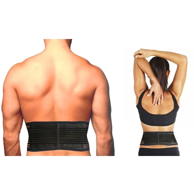 Dr Smiths 3-in-1 Self Heating Magnetic Back Wrap & Support -