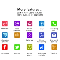 FitStep FS11R - WATERPROOF BLUETOOTH SMART WATCH WITH SPORTS MODE AND CARDIOGRAPH