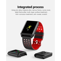 FitStep FS11R - WATERPROOF BLUETOOTH SMART WATCH WITH SPORTS MODE AND CARDIOGRAPH