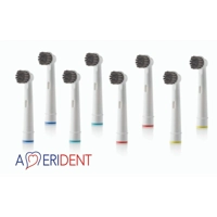Amerident Charcoal Infused Oral B Compatible Toothbrush Heads - Pack Of 8