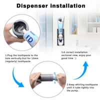 Amerident UV Toothbrush Steriliser with Auto Toothpaste Dispenser